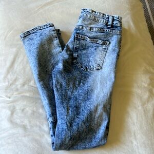 Fashion nova men. Acid wash jeans. Size 32. Skinny fit.